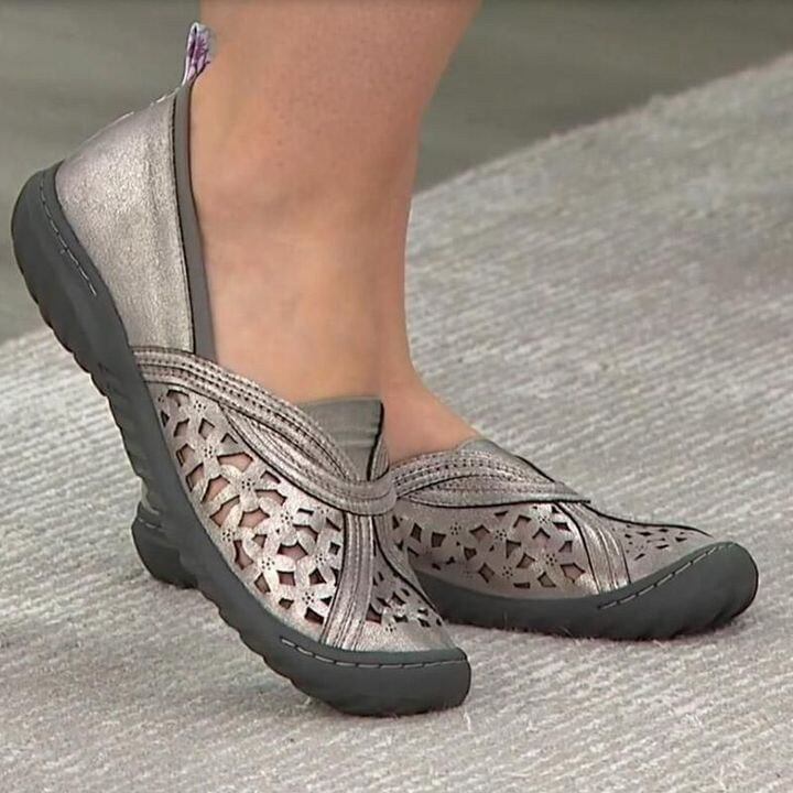Women's Breathable Arch Support Walking Flats – 49% Off Today Only