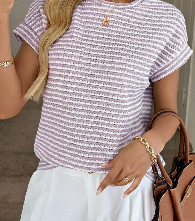 Women's Elegant Casual Vacation T-Shirt Top